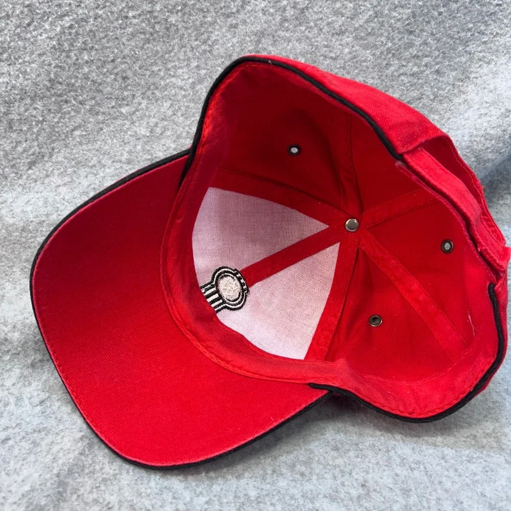 Kenworth Logo Mens Red Baseball Hat Trucker Adjustable OSFM